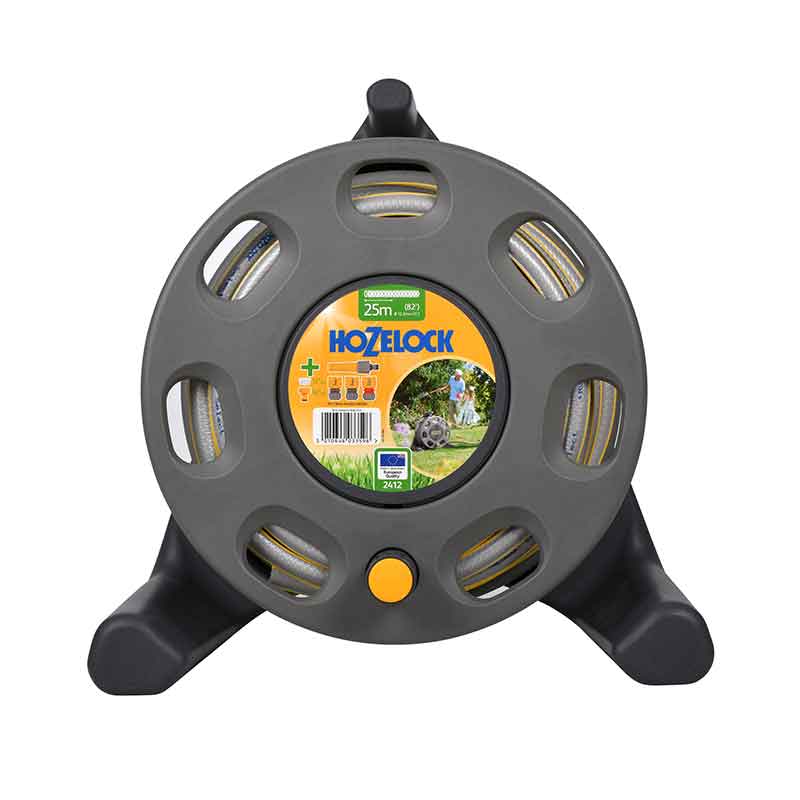 Hozelock Free Standing Hose Reel Set with 25m hose image 0