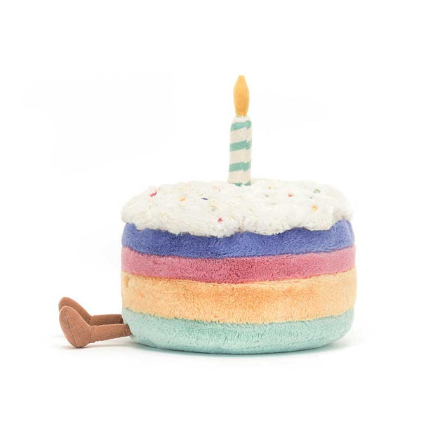Jellycat Amuseables Rainbow Birthday Cake image 5