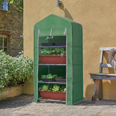GroZone Classic 4 Tier Growhouse with Extra Fleece Cover image 0