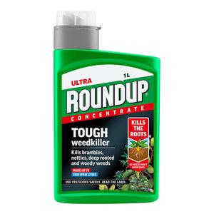 Roundup Ultra Tough Weedkiller Concentrate - 1 litre image