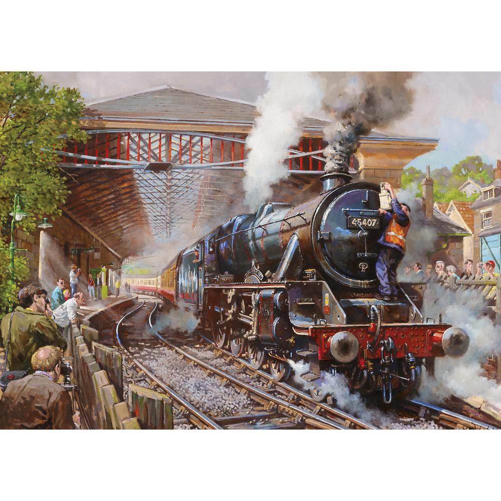 Gibsons Pickering Station 1000 Piece Jigsaw Puzzle image 0