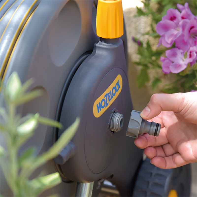 Hozelock Inlet Adaptor for Hose Reel or Cart image 0
