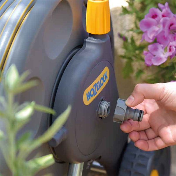 Hozelock Inlet Adaptor for Hose Reel or Cart image 1