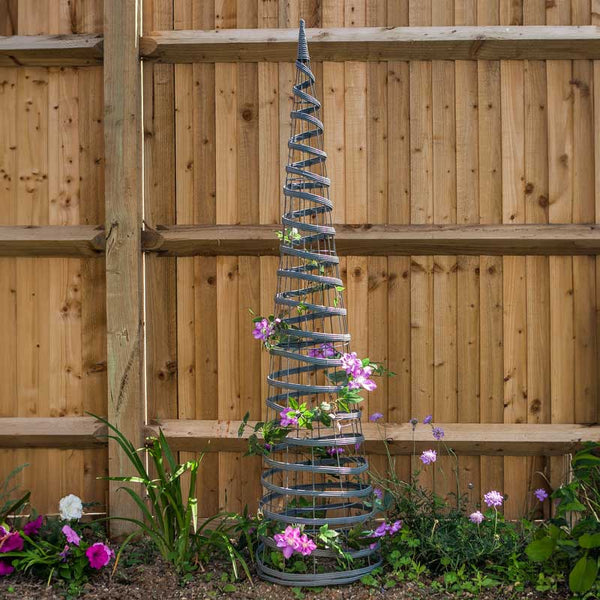 Smart Garden Slate Faux Rattan Obelisk image 3