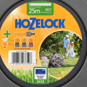 Hozelock Free Standing Hose Reel Set with 25m hose image 1