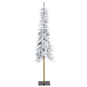 Everlands Alpine Fir Snowy Artificial Christmas Tree - 10ft / 3m image 4