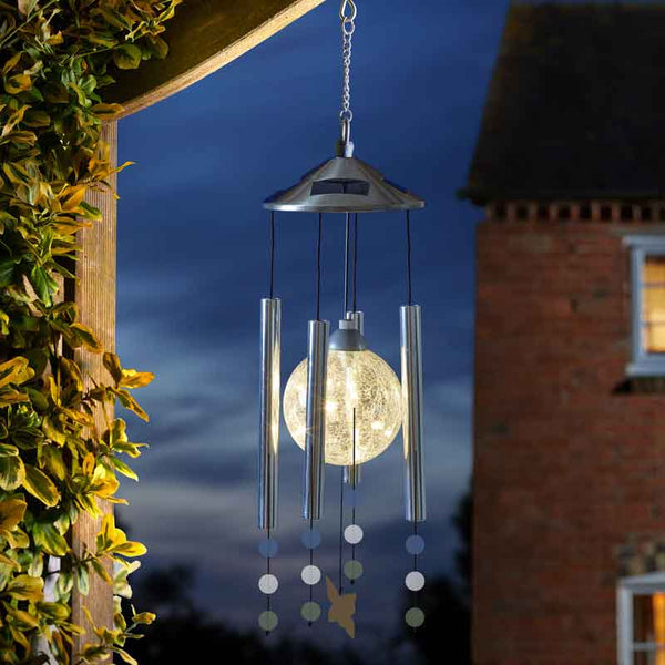 Smart Solar Orbis Solar Windchime image 0