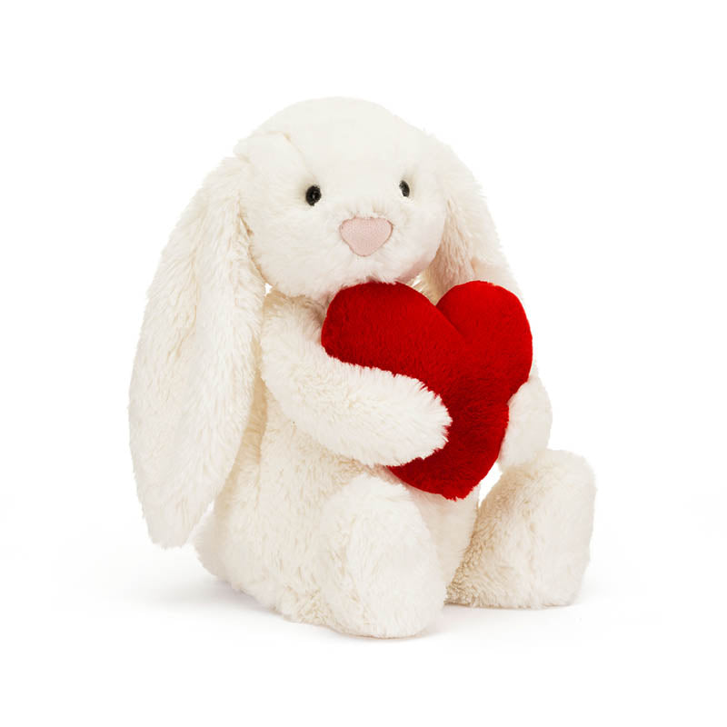 Jellycat Bashful Red Love Heart Bunny image 0