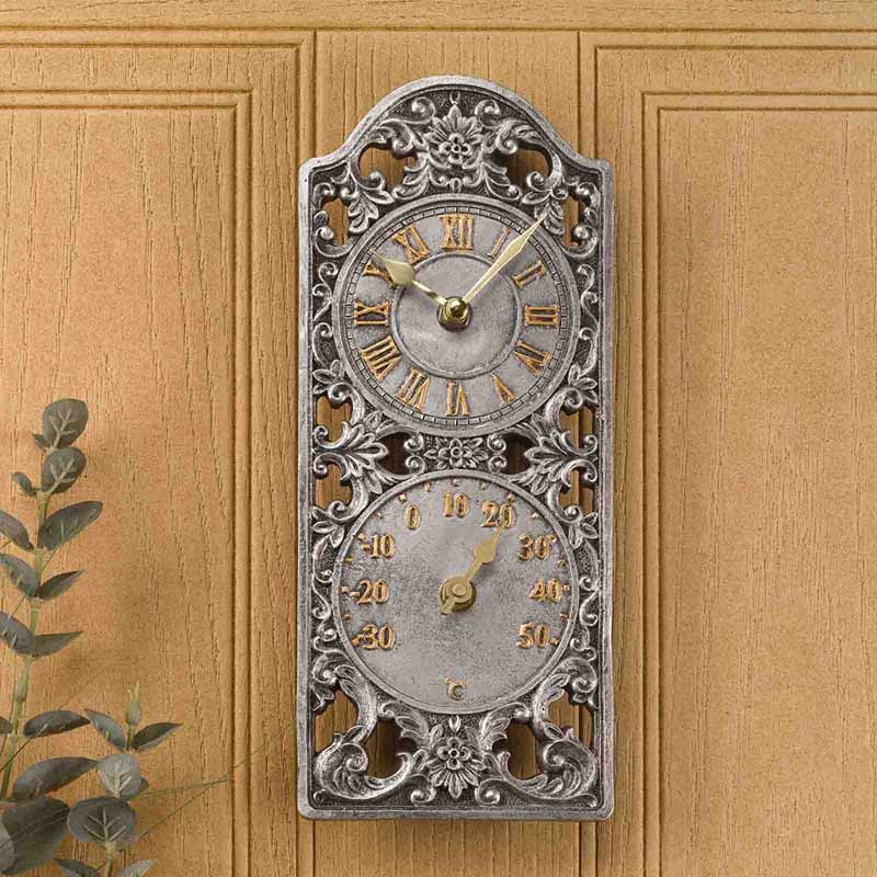 Westminster Wall Clock and Thermometer image 0