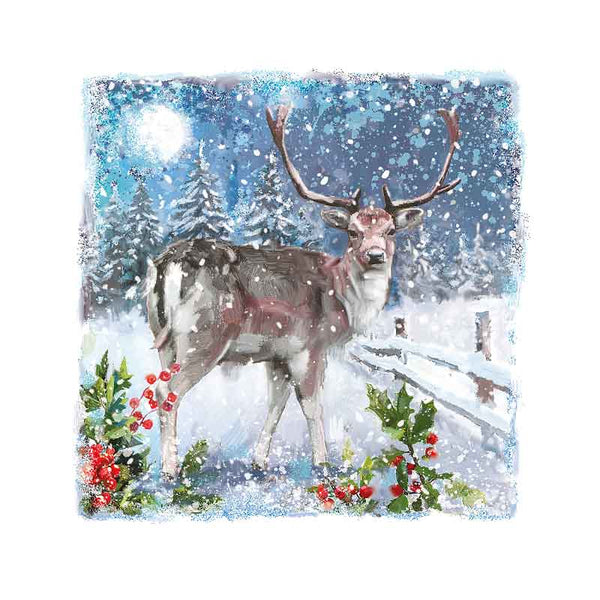 Ling Design Large Deluxe Cards - Winter Scenes (Pack of 12) image 0