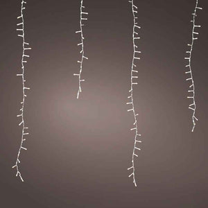 Lumineo LED Icicle Lights with Snowfall Effect image 0