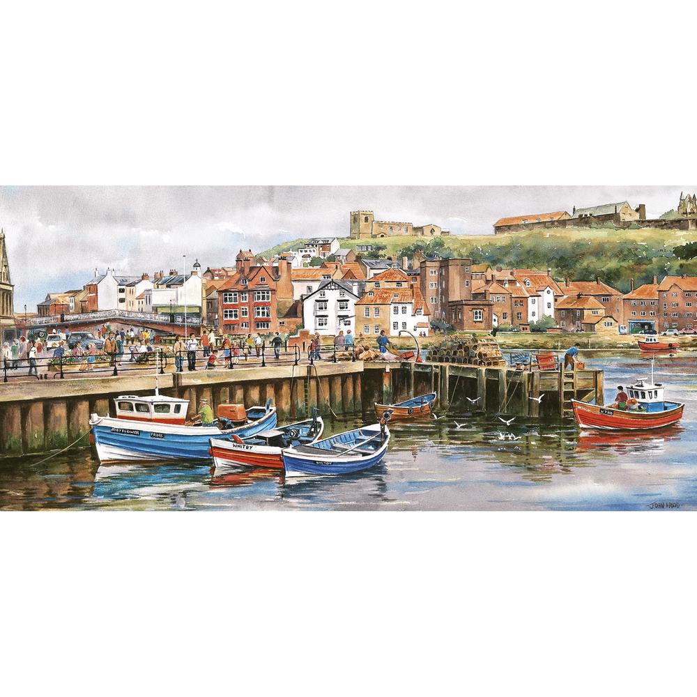 Gibsons Whitby Harbour 636 Piece Jigsaw Puzzle image 0
