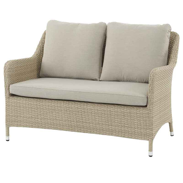 Bramblecrest Tetbury Deluxe Rattan 2-Seat Sofa Set in Nutmeg image 8