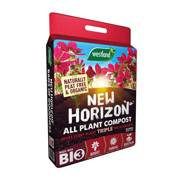 Westland New Horizon Peat Free Organic All Plant Compost - 10 Litres image 0