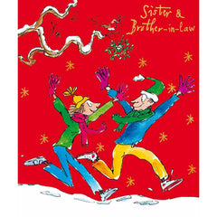 Woodmansterne Sister and Brother-in-law Christmas Card image 0