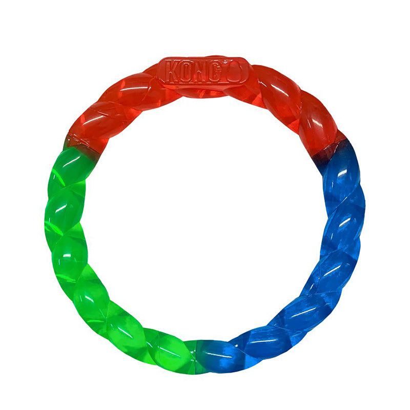 Kong Twistz Ring Dog Toy image 0