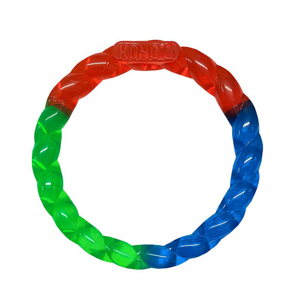 Kong Twistz Ring Dog Toy image 1