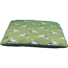 Snug & Cosy Sage Deer Print Lounger image 0