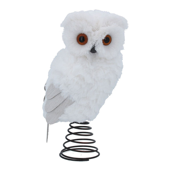 Gisela Graham Plush Owl Tree Topper image 0