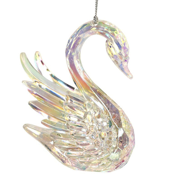 Gisela Graham Acrylic Swan image 0