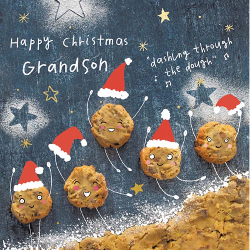 Woodmansterne Happy Grandson Christmas Card image 0