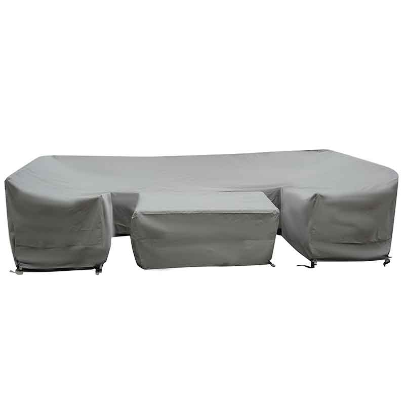 Bramblecrest Covers for Rattan U-Shape Sofa Set with Firepit Coffee Table image 0