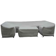 Bramblecrest Covers for Rattan U-Shape Sofa Set with Firepit Coffee Table image 0