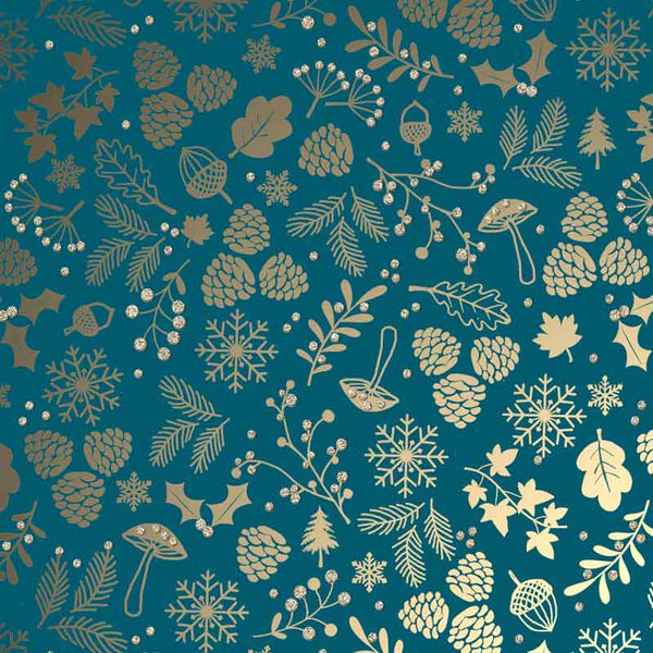 Uniqueco Icons Gold Luxe Gift Wrap (2m) image 0