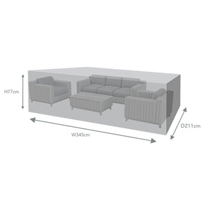 Supremo Cover for Large Deluxe Lounge Set, 345cm x 211cm image 3