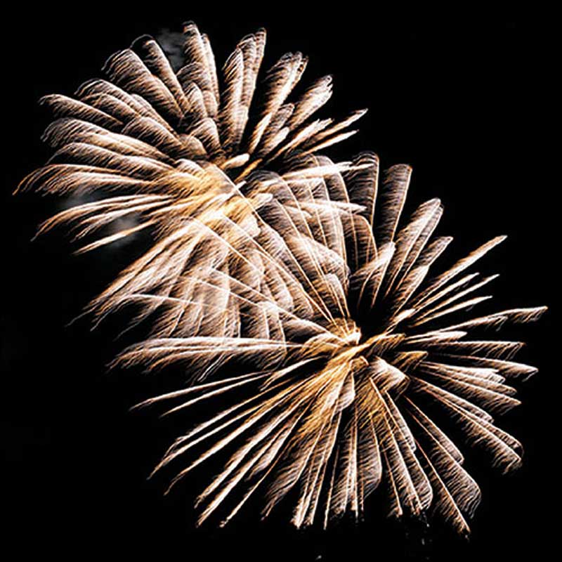 Ambiente Paper Napkins - Golden Firework (Pack of 20) image 0
