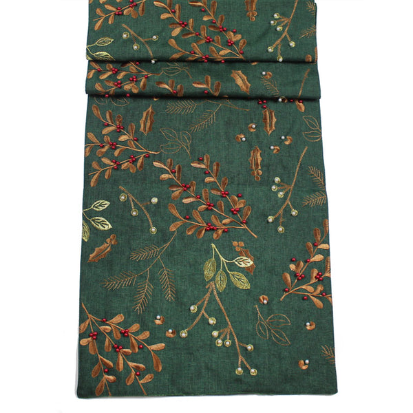 Peggy Wilkins Berry Beads Table Runner image 0