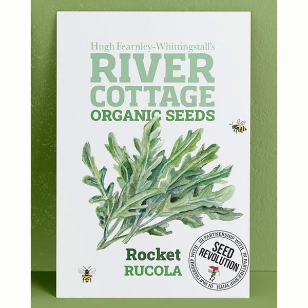 River Cottage Organic Seeds – Rocket ‘Rucola’ (1 Packet) image 0