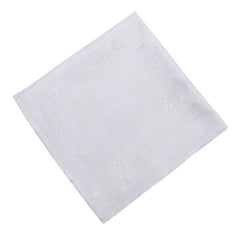 Peggy Wilkins Snow Crystal Napkins - White (Pack of 4) image 0