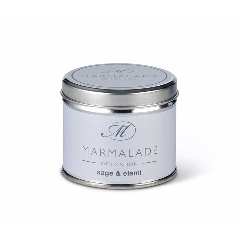 Marmalade Sage & Elemi Tin Candle image 0
