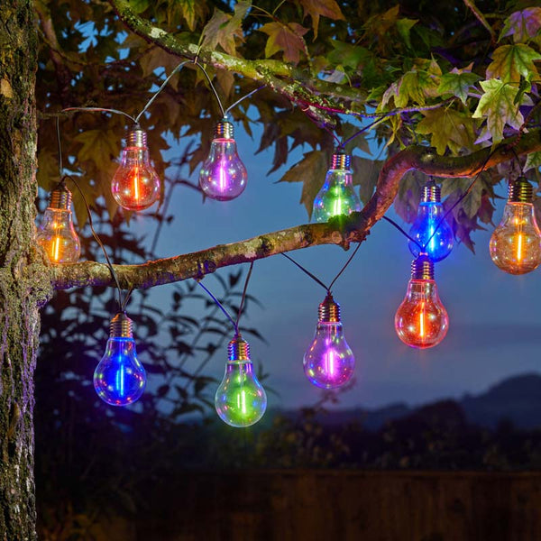 Smart Garden Eureka! Neon-esque Solar String Lights (Set of 10 LEDs) image 0