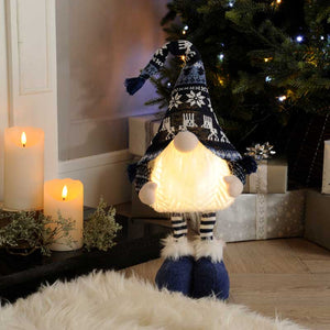 Festive White & Blue Telescopic Gonk (Assorted Designs) image 2