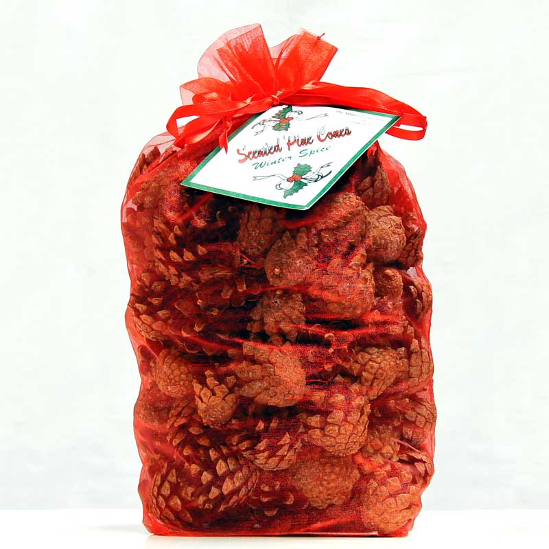 Milford Collection Winter Spice Scented Pine Cones image 0