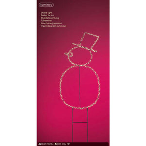 Lumineo Micro LED Snowman Stake Light image 2