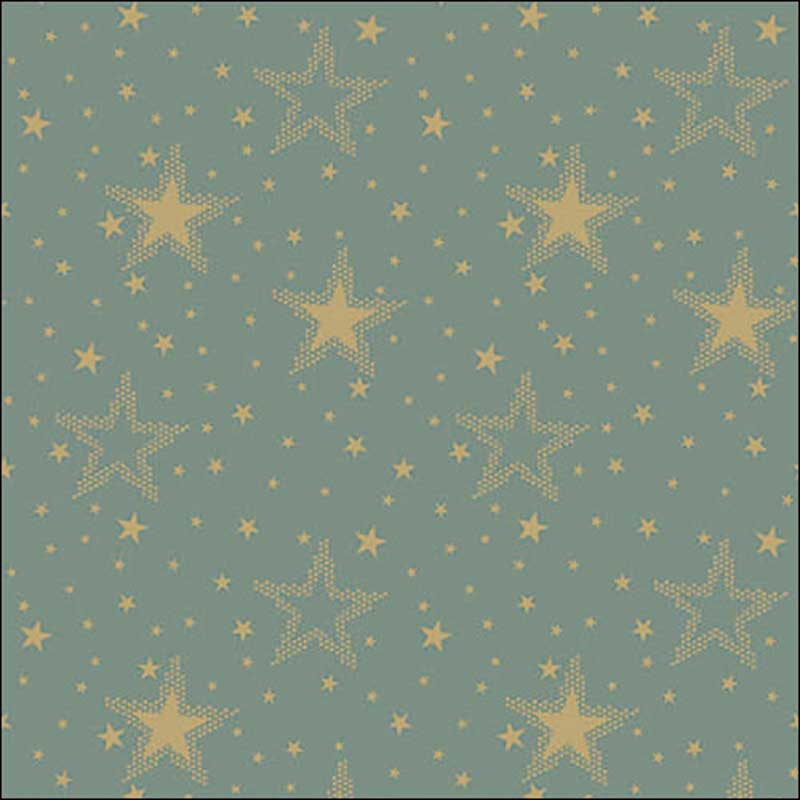 Ambiente Paper Napkins - Gold & Sage Night Sky (Pack of 20) image 0