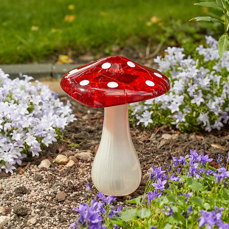Smart Garden Solar Powered Mega Magic Mushroom Stake Light image 0