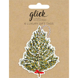 Glick Fir Tree Gift Tags (Pack of 6) image 0