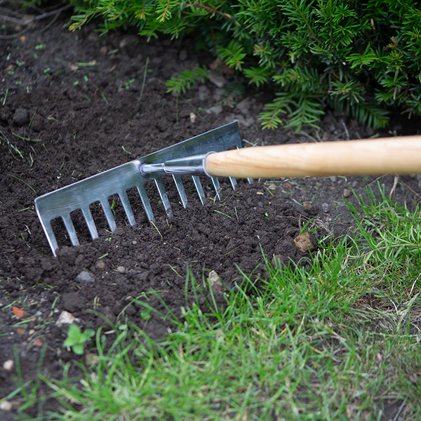 Wilkinson Sword Stainless Steel Soil Rake image 1