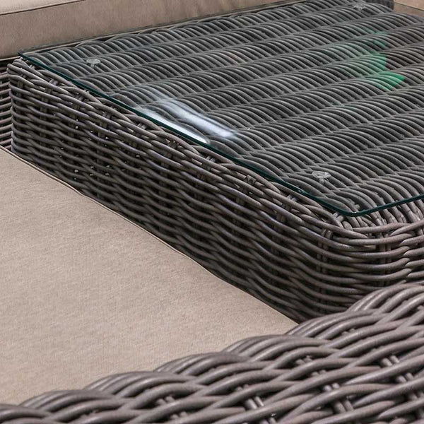 Orchard Life Morello Modular Corner Outdoor Sofa Set with Square Coffee Table image 5