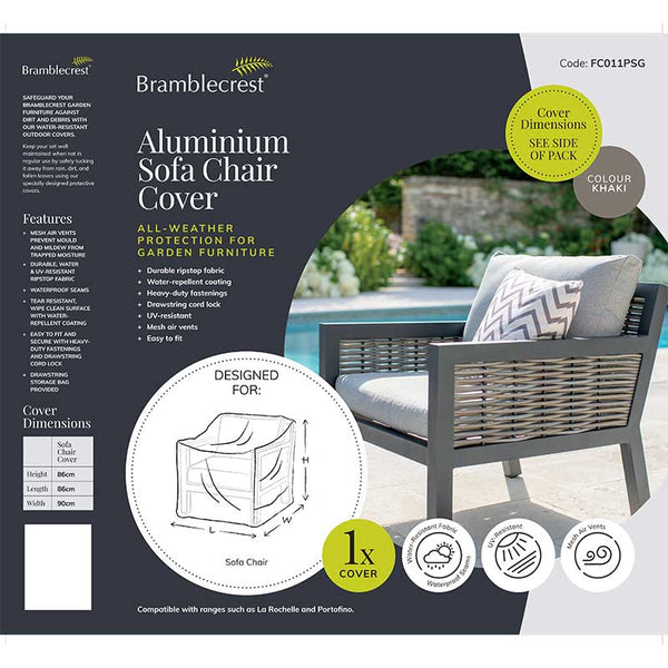 Bramblecrest Cover for Aluminium Sofa Chair image 1