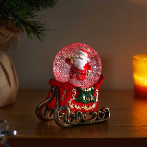 Three Kings Santa Sleigh Lit SnowSpheres (Assorted Designs) image 3