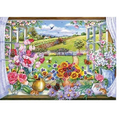 House of Puzzles Room With A View 1000 Piece Jigsaw Puzzle image 0