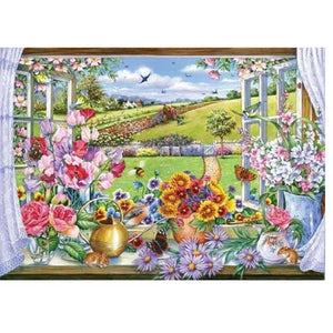House of Puzzles Room With A View 1000 Piece Jigsaw Puzzle image 0