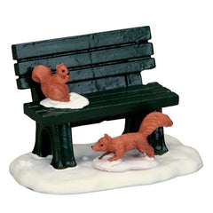 Lemax Park Bench In Winter image 0