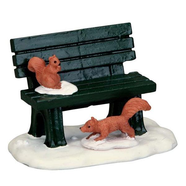 Lemax Park Bench In Winter image 0