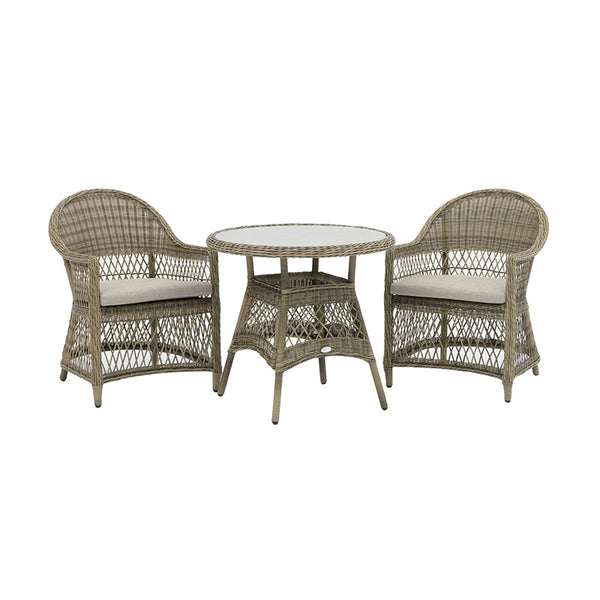 Bramblecrest RHS Rosemoor Rattan Bistro Set image 6